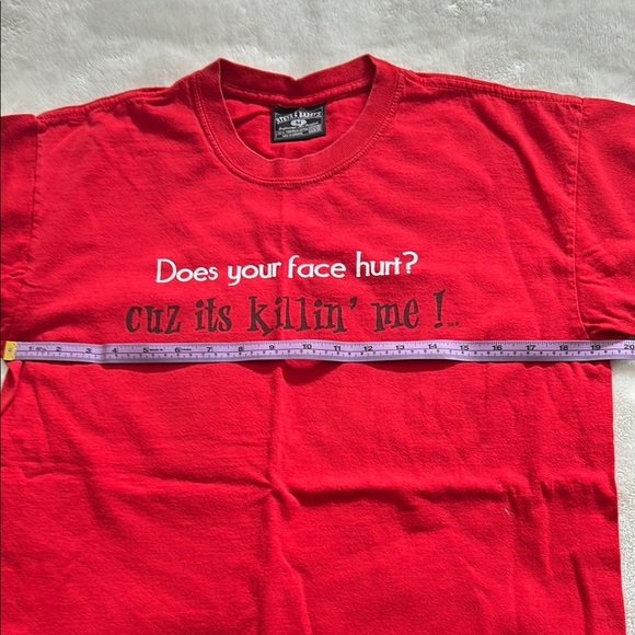 Steve & Barry's Red Graphic T-Shirt vintage - Picture 5 of 6